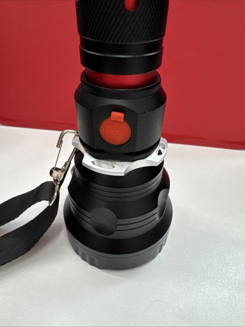 Q-Beam Stealth Defense High 1400 Lumens 1500 ft LED Flashlight Only Rechargeable - Picture 2 of 14